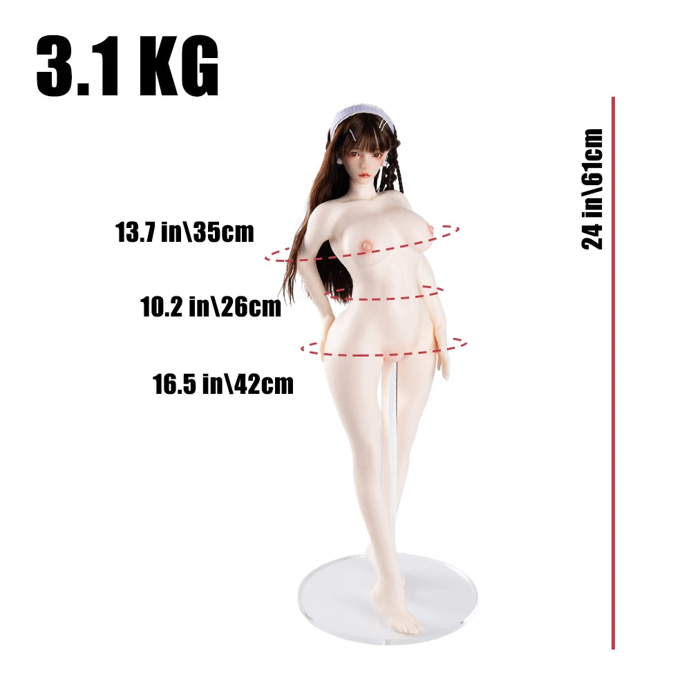 Image of 3.0 Anna: Anime Sex Figure with Graceful Elegance Hotgirl in Uniform